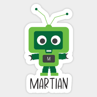 Martian Sticker